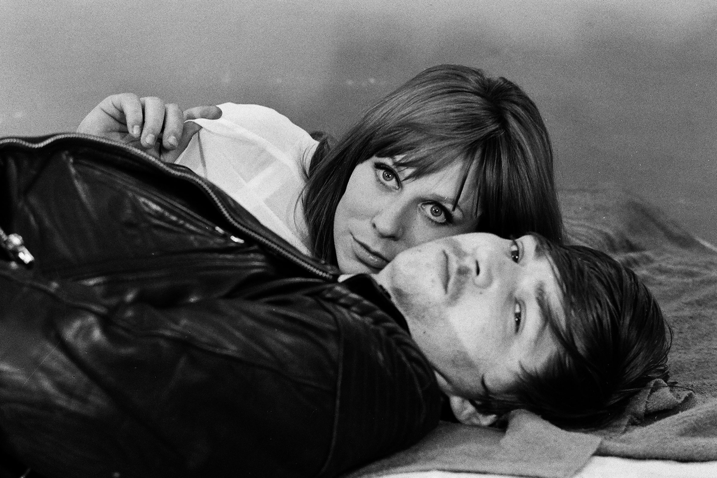 Rainer Werner Fassbinder und eine Frau