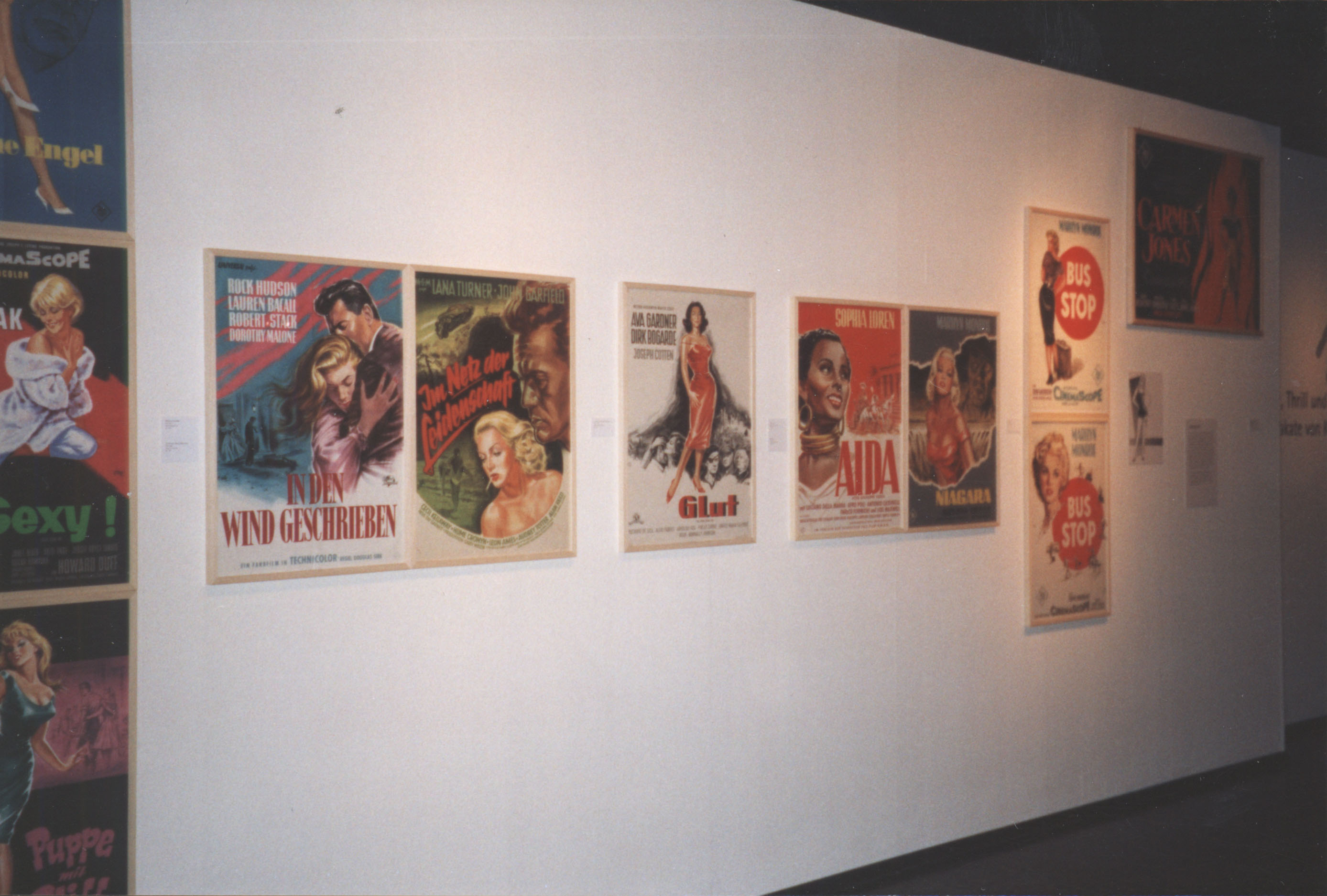Ausstellung 1998 Action, Thrill und Leidenschaft – Filmplakate von Klaus Dill
