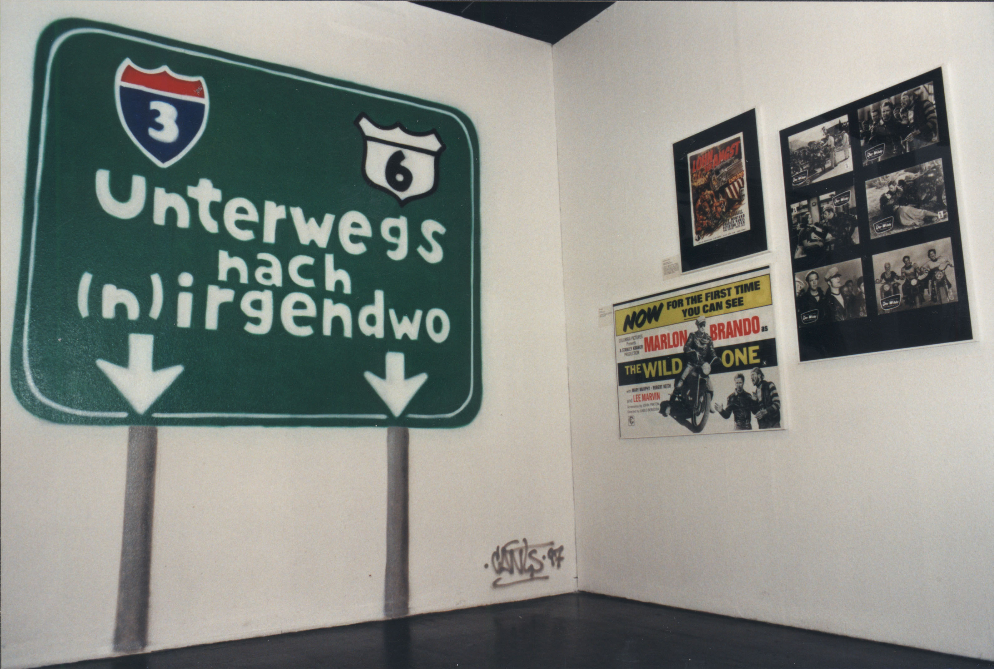 Ausstellung 1997 Unterwegs nach (n)irgendwo – Road Movies der sechziger bis neunziger Jahre