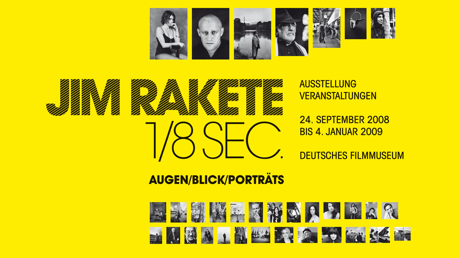 Copyright: Jim Rakete. Aus der Ausstellung Jim Rakete: 1/8 sec. im Deutschen Filmmuseum, Frankfurt am Main