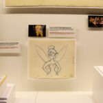 Foto Dauerausstellung Tinkerbell-Zeichnung