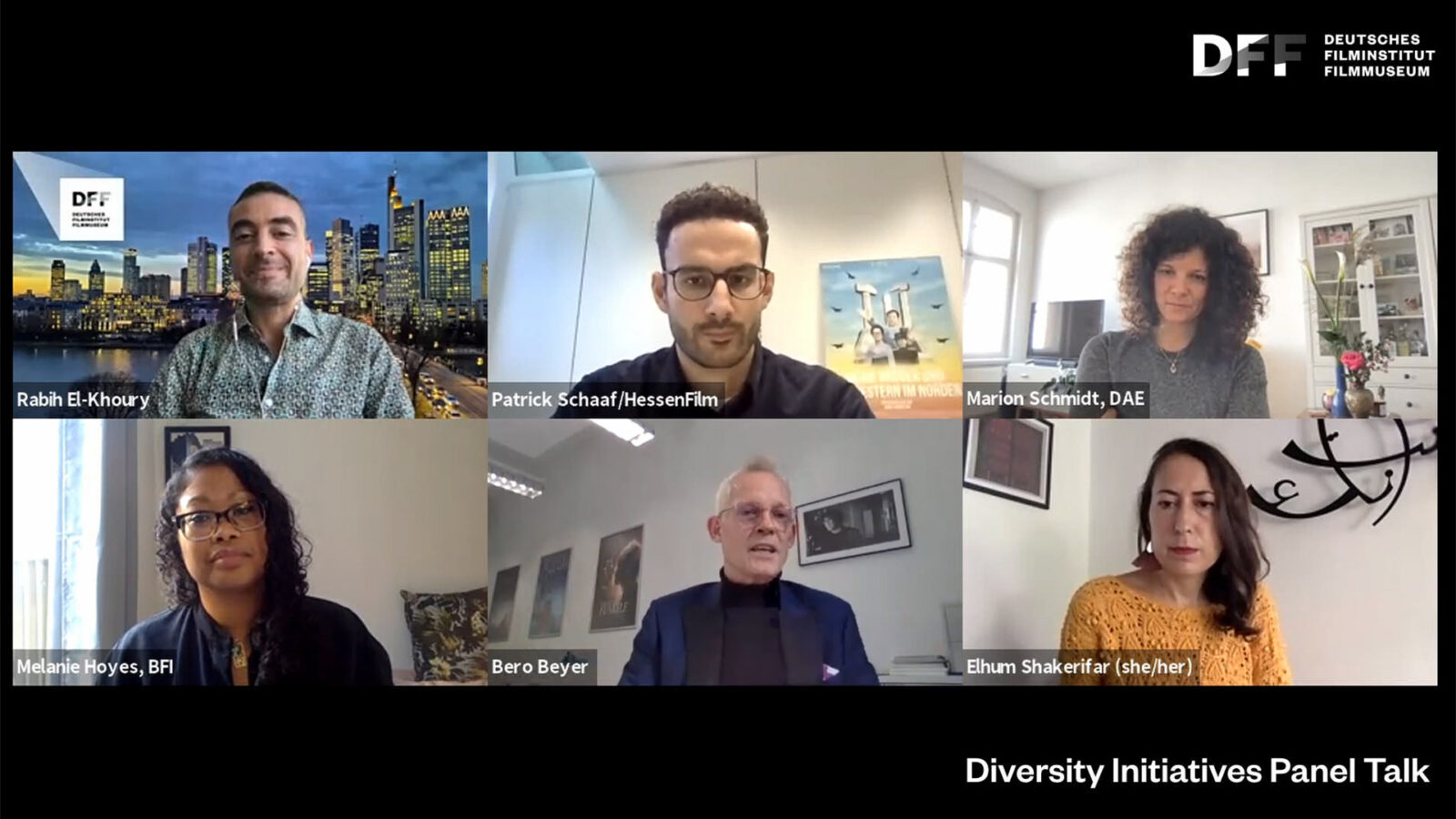 Panel Discussion // New European Diversity Film Initiatives