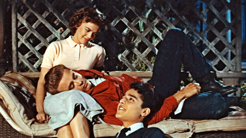"Rebel without a Cause"
US 1955
Natalie Wood, James Dean, Sal Mineo (v.l.n.r.)