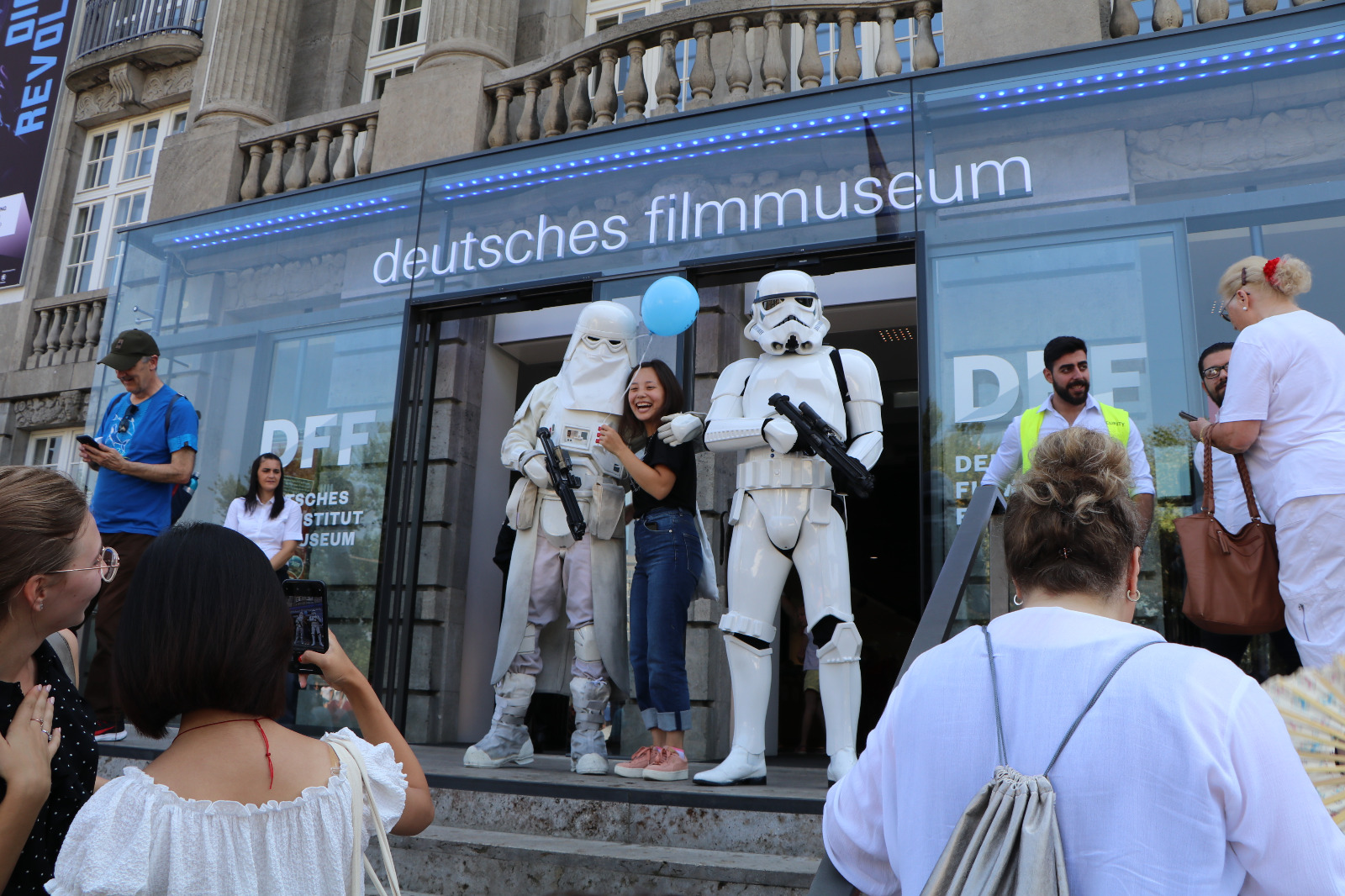 Star Wars Walking Acts während des Museumsuferfests