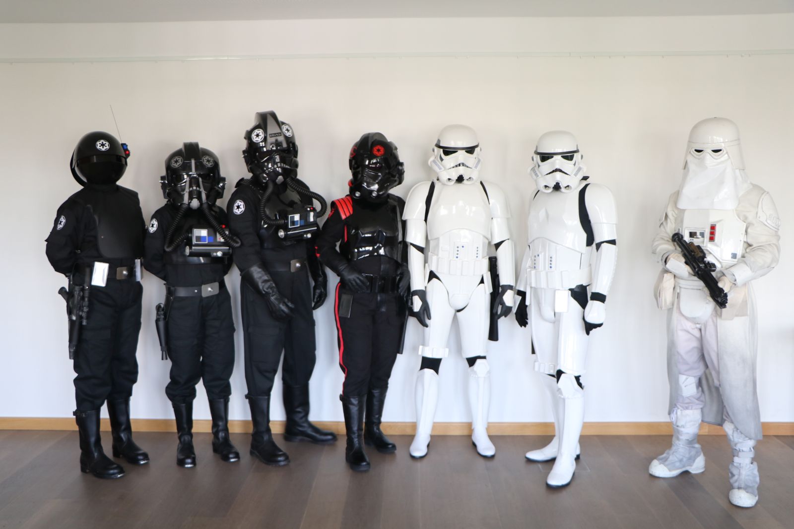 Star Wars Walking Acts im DFF während des Museumsuferfests.