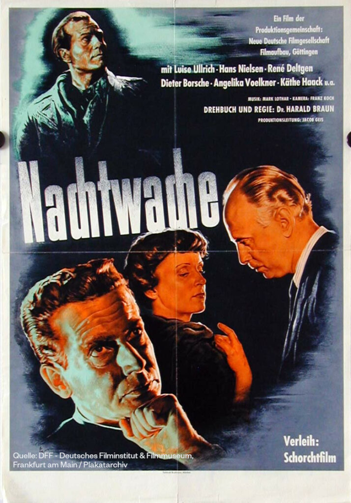 Filmplakat zu NACHTWACHE (DE 1949)