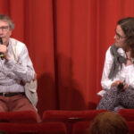 Christoph Boekel und Gaby Babić im Kino des DFF
