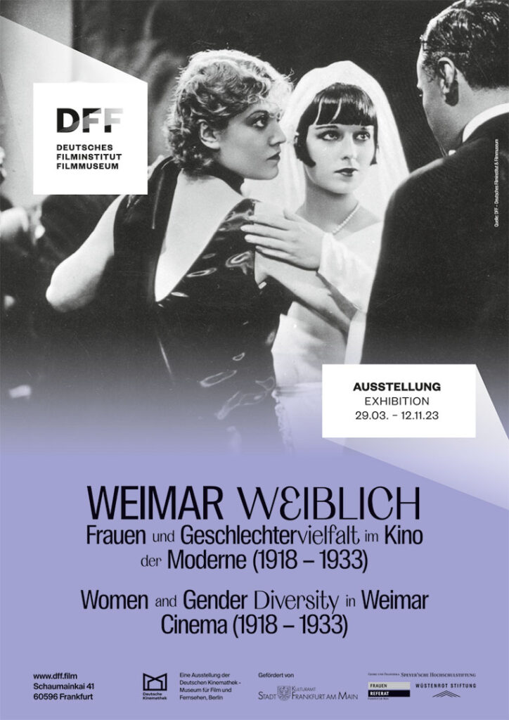 Plakat Weimar weiblich