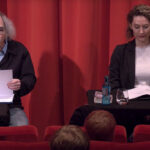 Eugène Green und Sarah Grunert im Kino des DFF